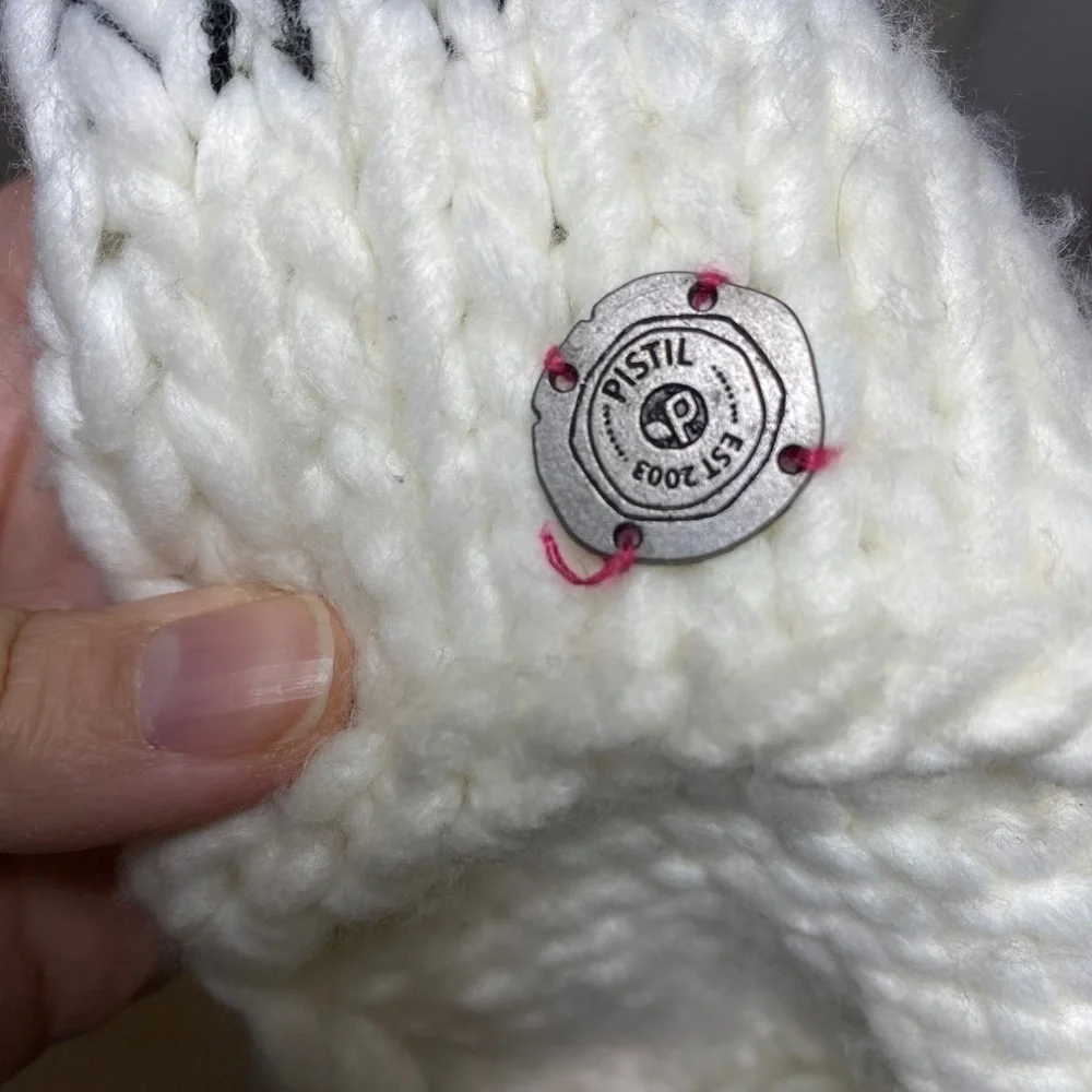 ⭐️PISTIL Pom Pom Winter Hat with Ear Flaps